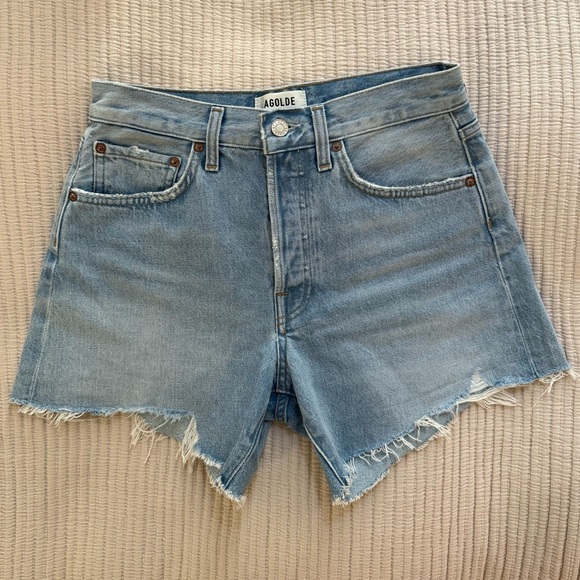 Agolde Pants - AGOLDE Parker Long Short in Agreement